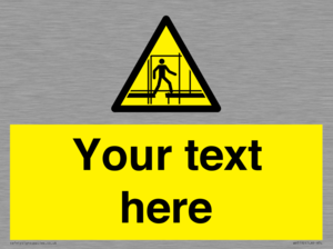 Custom Scaffold Incomplete Sign